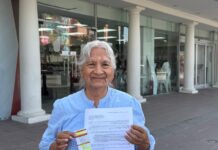 VECINA CUMPLIDA TRUENA CONTRA LOS QUE NO PAGAN PREDIAL Y EXIGE MÁS OBRAS