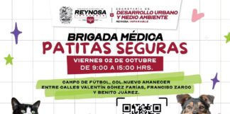 LLEVARÁ GOBIERNO DE CARLOS PEÑA ORTIZ BRIGADA MÉDICA PATITAS SEGURAS A LA NUEVO AMANECER