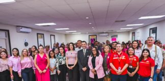 REITERA VOLUNTARIADO DIF-REYNOSA A MUJERES QUE NO ESTÁN SOLAS ANTE EL CÁNCER DE MAMA