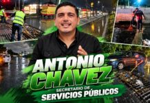 ANTONIO CHÁVEZ REFUERZA LIMPIEZA DE DRENES TRAS LLUVIAS EN REYNOSA