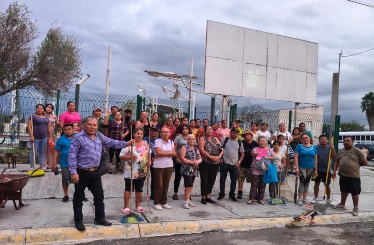 LOGRAN VECINOS DE SAN VALENTÍN Y SECRETARÍA DE BIENESTAR SOCIAL UNA COLONIA LIMPIA