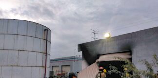 ATIENDE PCYB DE REYNOSA REPORTE DE INCENDIO