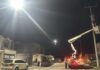 INSTALAN NUEVAS LUMINARIAS EN PRIVADAS DE LA HACIENDA PARA REFORZAR SEGURIDAD Y VISIBILIDAD