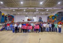 RECIBIERON JEFES DE FAMILIA EN REYNOSA APOYO DE BIENESTAR SOCIAL