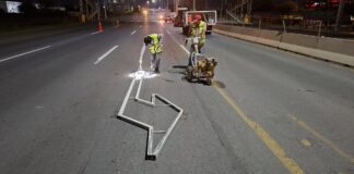 REFUERZAN SEÑALIZACIÓN VIAL EN EL LIBRAMIENTO MONTERREY-MATAMOROS DE REYNOSA