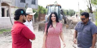 SUPERVISA NATALY GARCÍA AVANCES DE OBRAS Y SERVICIOS PARA LAS FAMILIAS