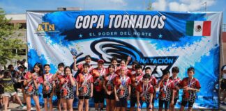 DESTACA EQUIPO DRAGONES IMD EN LA COPA TORNADOS DE NATACIÓN