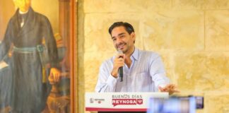 OFRECIÓ ALCALDE CARLOS PEÑA ORTIZ CONFERENCIA BUENOS DÍAS REYNOSA
