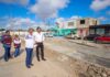 SUPERVISÓ ALCALDE CARLOS PEÑA ORTIZ CONSTRUCCIÓN DE CANAL PLUVIAL EN VILLAS DE DIAMANTE