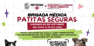 REALIZA GOBIERNO DE CARLOS PEÑA ORTIZ BRIGADA MÉDICA PATITAS SEURAS EN LOS FRESNOS