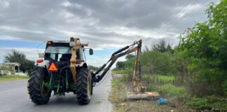 REFUERZAN LABORES DE LIMPIEZA Y CHAPOLEO EN MIGUEL ALEMÁN