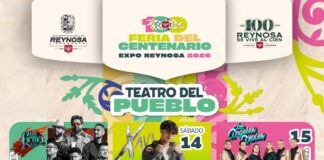 REYNOSA CELEBRARÁ LA EXPO FERIA CENTENARIO REYNOSA 2026 CON UNA CARTELERA MUSICAL DE TALLA NACIONAL E INTERNACIONAL LOS ANGELES AZULES, BANDA MS, LUIS FONSI, Y MUCHOS GRUPOS MÁS