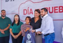 RECONOCEN FAMILIAS APOYO DEL ALCALDE CARLOS PEÑA ORTIZ Y DIF-REYNOSA A TRAVÉS DE LA BRIGADA “DIF EN TU COLONIA”
