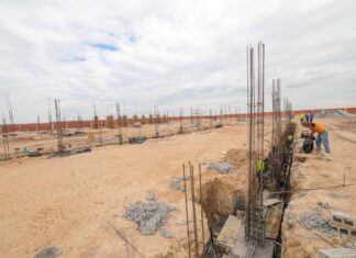 SUPERVISÓ CARLOS PEÑA ORTIZ CONSTRUCCIÓN DE PREPARATORIA EN PUERTA GRANDE