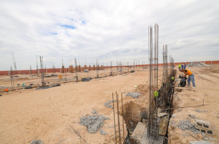 SUPERVISÓ CARLOS PEÑA ORTIZ CONSTRUCCIÓN DE PREPARATORIA EN PUERTA GRANDE