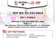 OFRECERÁ DIF REYNOSA SERVICIOS MÉDICOS Y APOYOS SOCIALES EN VILLAS DE IMAQ
