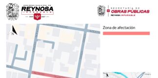 ANUNCIA OBRAS PÚBLICAS CIERRE TEMPORAL DE LA CALLE MORELOS EN LA ZONA CENTRO