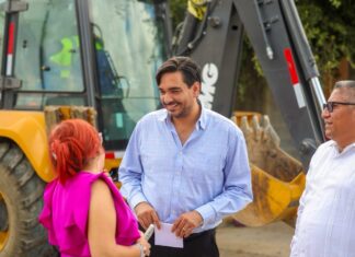 SUPERVISÓ CARLOS PEÑA ORTIZ LA REHABILITACIÓN DE PAVIMENTO EN RESIDENCIAL DEL VALLE