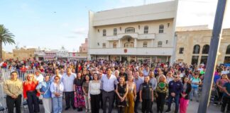 INAUGURÓ CARLOS PEÑA ORTIZ MONUMENTAL ALTAR EN LA PLAZA PRINCIPAL DE REYNOSA