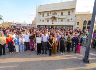 INAUGURÓ CARLOS PEÑA ORTIZ MONUMENTAL ALTAR EN LA PLAZA PRINCIPAL DE REYNOSA
