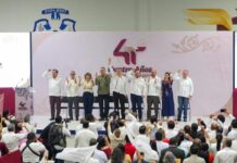 ACOMPAÑÓ ALCALDE CARLOS PEÑA ORTIZ A GOBERNADOR AMÉRICO VILLARREAL ANAYA EN ENCUENTRO “4 AÑOS TRANSFORMANDO RÍO BRAVO”