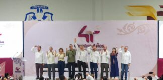 ACOMPAÑÓ ALCALDE CARLOS PEÑA ORTIZ A GOBERNADOR AMÉRICO VILLARREAL ANAYA EN ENCUENTRO “4 AÑOS TRANSFORMANDO RÍO BRAVO”