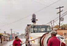 MANTIENE COMAPA LABORES DE SONDEO DE DRENAJE SANITARIO EN DISTINTOS SECTORES
