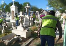 REYNOSA ALISTA PANTEONES MUNICIPALES PARA RECIBIR A FAMILIAS DURANTE EL DÍA DE MUERTOS